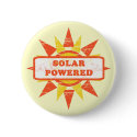 Solar Powered Button by MidnightAkita Solar Powered Button