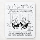 Solar Powered Tools In The Rain mousepads