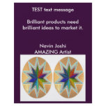 SOLAR Rainbow Star High Energy Print Personalized Flyer