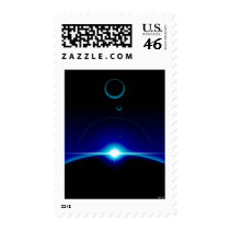 Solar Scene Postage Stamp
