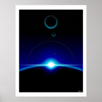 Solar Scene Poster