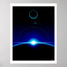 Solar Scene Poster