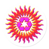 Solar Sun 2 stickers