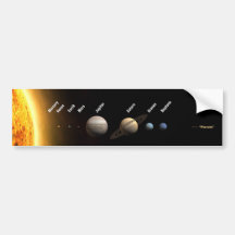Solar System Bumper Stickers