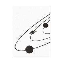 "Solar System" Canvas Prints