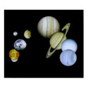 Solar System Large Poster - Science Astronomy gift posters