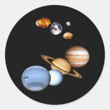 Solar System Planets Sticker
