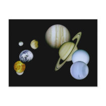 Solar System Postcard - Astronomy Science gift by walgenn Solar System Postcard - Astronomy Science gift