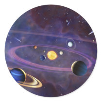 Solar System stickers by ralfschoofs Solar System stickers