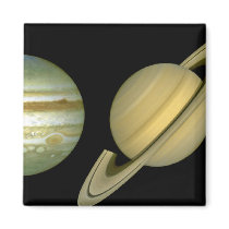 Solar Sytem ~ Long View Fridge Magnets