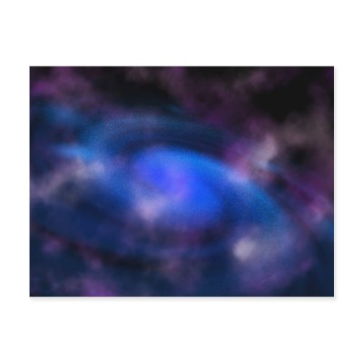 Solar Twister Postcard by 3dartwork