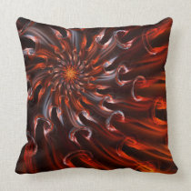"Solar Waves"- Bold Geometric Abstract Pillow pillows