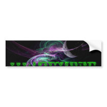 Solar Winds Embrace bumper stickers by 3dartwork Solar Winds Embrace bumper stickers