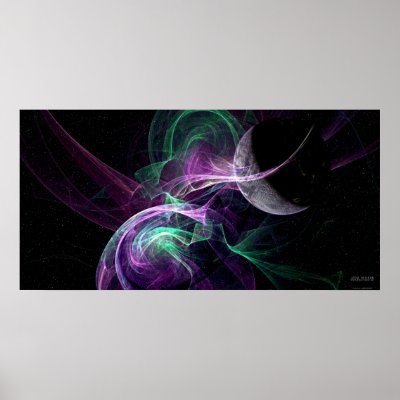Solar Winds Embrace - Extreme Poster by 3dartwork