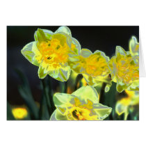 Solarized/watercolor/Daffs cards