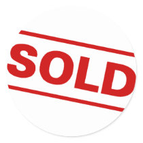 Sold stickers