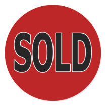 Sold Stickers
