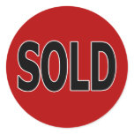 Sold Stickers