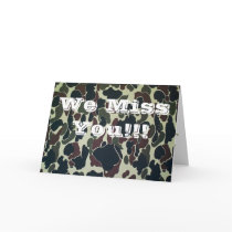 Soldier Camo Greeting Card by darshe40 Soldier Camo Greeting Card