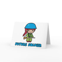 Soldier Greeting Card