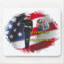 Soldier flag mousepad
