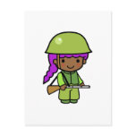 Soldier Girl Post Cards