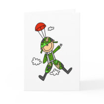 Soldier Jumper Greeting Cards