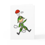 Soldier Jumper Greeting Cards