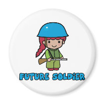 Soldier Fridge Magnet