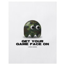 Soldier (Military Camouflage Retro Avatar) Flyer