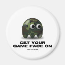 Soldier (Military Camouflage Retro Avatar) magnets