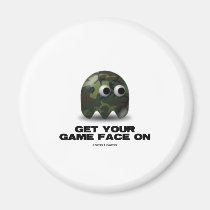 Soldier (Military Camouflage Retro Avatar) magnets