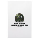 Soldier (Military Camouflage Retro Avatar) Stationery Paper