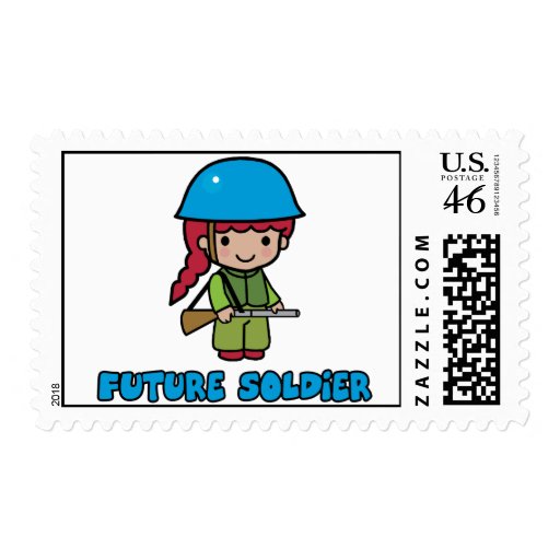 Soldier Postage Stamp