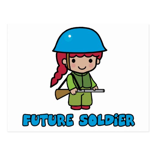 Soldier Postcard