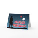 Soldier Season's Greetings cards by silentranksshop Soldier Season's Greetings cards