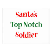 Soldier Top Notch Post Card