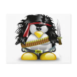 Soldier Tux Postcards