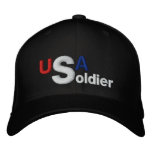 Soldier USA Embroidered Hats