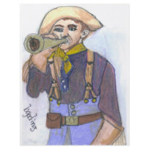 Soldier with Horn flyers