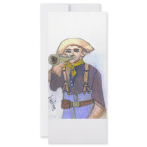 Soldier with Horn rack cards