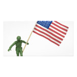 SoldierAmericanFlag072509 Photo Card Template