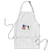 SoldierAmericanFlag1072509 Aprons