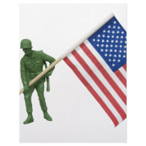 SoldierAmericanFlag2072509 letterhead by ShroudedLake SoldierAmericanFlag2072509 letterhead