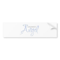Soldier's Angel bumper stickers by militaryloveshop Soldier's Angel bumper stickers