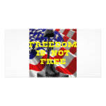 Soldiers Battlefield Cross Picture Card