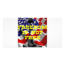 Soldiers Battlefield Cross Picture Card