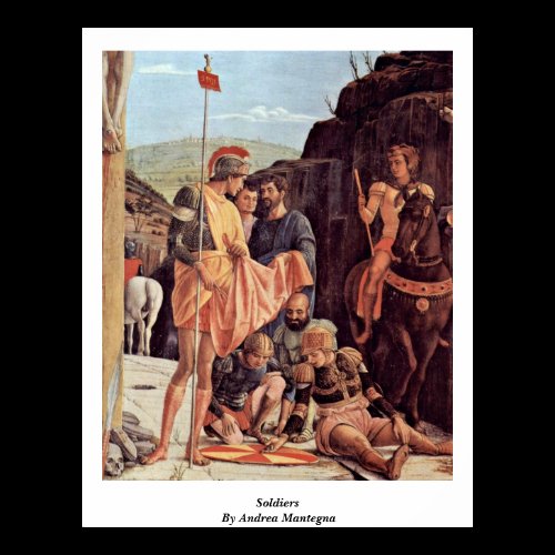 Soldiers By Andrea Mantegna Print