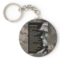 soldiers creed keychains