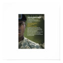 Soldiers Creed Poster 23x23 posters by trophyhouse Soldiers Creed Poster 23x23 posters